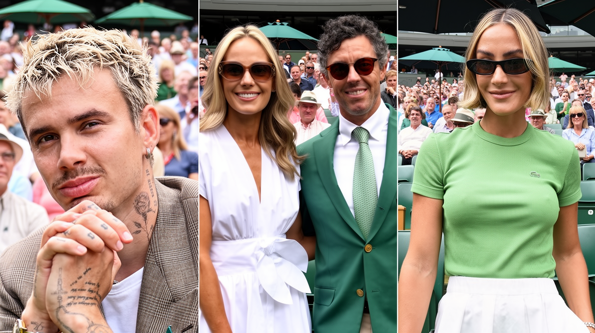 KOK体育 - 24小时直击 | Wimbledon 2026 第3日：、Rory McIlroy与Frankie Bridge 现场观战 - KOK体育平台